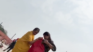 Leaked DESI MMs - Mom & Daughter Outdoor Changing Clothes Captured Secretly | XXX Video on AllSex.XXX