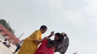 Leaked DESI MMs - Mom & Daughter Outdoor Changing Clothes Captured Secretly