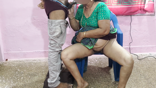 Naughty Aunty Lets Young Stud Pound Her Tight Cunt Till He Cums Inside Her Deep | XXX Video on AllSex.XXX