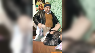Leaked Desi Scandal,  Horny Old Man Pounds His Daughter-In-Law Behind Son's Back