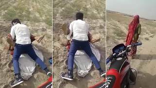 Sneaky Spy Cam Nails Cheating Indian Wifey Getting Her Ass Wrecked In Cornfield