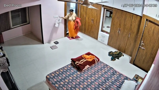 Leaked CCTV Cam Films Stacked Desi Aunty Strutting Nude Post-Shower Solo | XXX Video on AllSex.XXX