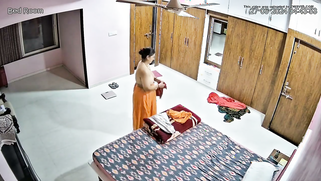 Leaked CCTV Cam Films Stacked Desi Aunty Strutting Nude Post-Shower Solo | XXX Video on AllSex.XXX