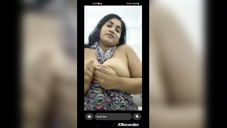 Leaked MMs - Horny Desi Bhabhi Squeezes Her Juicy Tits on Selfie Cam for Her Lucky BF POV | XXX Video on AllSex.XXX
