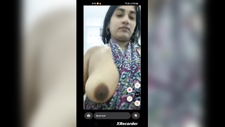 Leaked MMs - Horny Desi Bhabhi Squeezes Her Juicy Tits on Selfie Cam for Her Lucky BF POV | XXX Video on AllSex.XXX