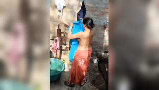 Her Fat Juicy Ass Filmed Butt-Ass Naked In Shower By Sneaky Cock-Hard Nephew