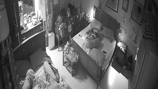 Hacked CCTV Leaks Rich Desi MILF Strutting Buck Naked Flashing Fat Ass & Tits