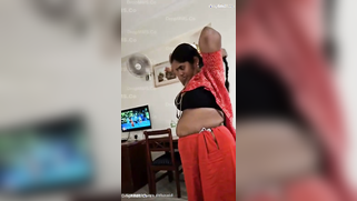 Big-Booty Desi Auntie Gets Caught Butt-Ass Nude, Shows Off Her Fat Curves To Nephew | XXX Video on AllSex.XXX