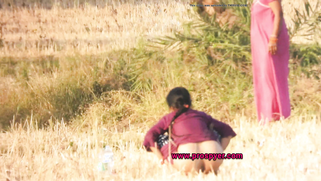 This Fat-Assed Auntie Squat & Spray Piss From Her Hairy Cunt Out In The Open