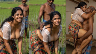 Thick Country MILF With Massive Tits Strips Buck Naked In The Cornfield For Fun | XXX Video on AllSex.XXX