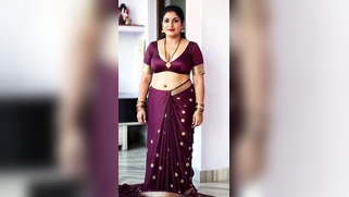 Leaked MMs! Desi Sugar Aunty Drops Sari, Flaunts Fat Tits For Her Out-Of-Town Hubby | XXX Video on AllSex.XXX