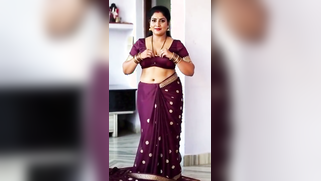Leaked MMs! Desi Sugar Aunty Drops Sari, Flaunts Fat Tits For Her Out-Of-Town Hubby | XXX Video on AllSex.XXX