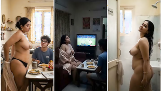 Busty Indian Village Mom-In-Law Rides Damaad's Cock Raw While Daughter's Away | XXX Video on AllSex.XXX