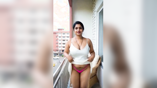 Kinky Desi Bhabhi Flash Off Juicy Cunt On Luxury Balcony Begging For Hard Fucking | XXX Video on AllSex.XXX