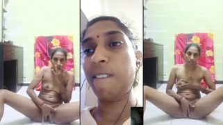 Skinny Horny Tamil Girl Fingering But Suddenly Someone Enter The Room | XXX Video on AllSex.XXX