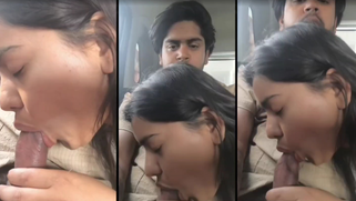 Horny Desi Bitch Sucks Boyfriend's Dick While Finger Banging Her Own Drenched Cun | XXX Video on AllSex.XXX