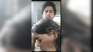 Horny Desi Bitch Sucks Boyfriend's Dick While Finger Banging Her Own Drenched Cun
