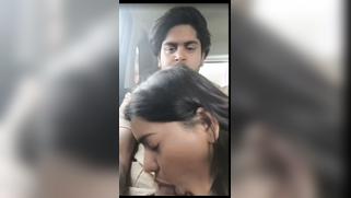 Horny Desi Bitch Sucks Boyfriend's Dick While Finger Banging Her Own Drenched Cun | XXX Video on AllSex.XXX