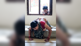 Horny Village Punk Spies On Thick Desi MILF Through Window, She Flashes Her Wet Cunt | XXX Video on AllSex.XXX