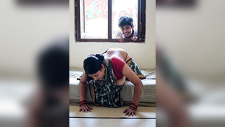 Horny Village Punk Spies On Thick Desi MILF Through Window, She Flashes Her Wet Cunt | XXX Video on AllSex.XXX