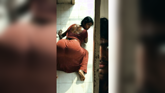 Creepy Village Boy Caught Peeking, Chubby Desi Bitch Flashes Her Hairy Snatch | XXX Video on AllSex.XXX