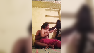 Nasty Desi Bhabhi Spreads Her Legs for Lover on Shack Floor While Husband is Away | XXX Video on AllSex.XXX