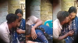 Viral MMS - Desi Lover OutDoor Romance And Boobs Sucking His GF | XXX Video on AllSex.XXX