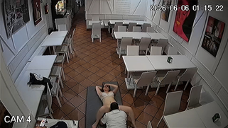Horny Boss Bangs His Indian Waitress On CCTV After Promising That Bitch A Raise