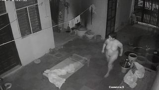 Punjabi Bhabhi Butt-Naked Washing Her Curves Midnight Snagged on CCTV Cam | XXX Video on AllSex.XXX