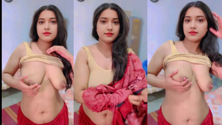 Naughty Desi Coed Babe Rubs Her Dripping Cunt on Video Call, Leaked MMS Scanda