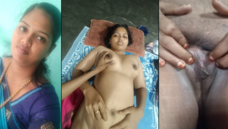 Leaked Scandal MMs - Tamil Horny BF Playing With Submissive GF Pussy