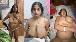 Indian Milk-Tanker Milf  Riding Hard Fucking Until Cum Moaning