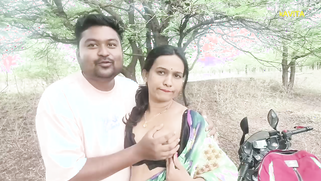 Cheating Bhabhi Bends Over Scooter in Jungle, Lover Slams Her Ass Doggy Style | XXX Video on AllSex.XXX
