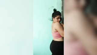 Slutty Desi MILF Strips Down And Shows Off Her Huge Sweaty Boobs In The Mirror | XXX Video on AllSex.XXX