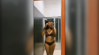 Curvy Indian Mama Gets Buck Naked And Bounces Her Fat Tits In Front Of Mirror | XXX Video on AllSex.XXX
