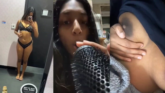 Submissive Desi Widow Shows Off Her Huge Bengali Tits on Sleazy Stranger Video Chat