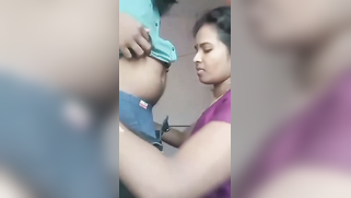 Cheating Desi GF Deepthroats Lover's Creamy Cock While Her Dumb Fiance Watches TV | XXX Video on AllSex.XXX