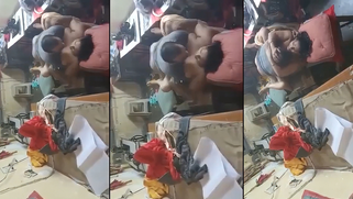 Curvy Desi Aunty Spreads Her Chubby Thighs For Boss In Factory To Score Bigger Paycheck
