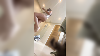 Thicc Desi MILF Caught Butt-Ass Naked Changing In Hotel Bathroom By Perv Staff | XXX Video on AllSex.XXX