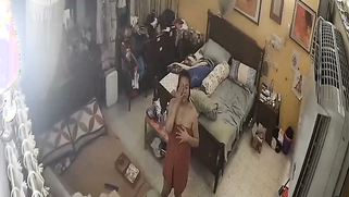Sneaky CCTV Leak Catches Freaky Aunty Naked as Hell, Shaking Her Titties at Home | XXX Video on AllSex.XXX