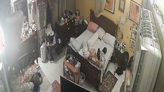 CCTV: Shameless Chubby Auntie Walks Around Fully Nude At Home, Hacked CCTV Cam Leaks It | XXX Video on AllSex.XXX