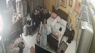 CCTV: Shameless Chubby Auntie Walks Around Fully Nude At Home, Hacked CCTV Cam Leaks It | XXX Video on AllSex.XXX