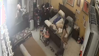 CCTV: Nasty Thicc Auntie Roams Bare-Ass Naked At Home, Leaked CCTV Footage Goes Viral | XXX Video on AllSex.XXX