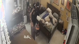 CCTV: Nasty Thicc Auntie Roams Bare-Ass Naked At Home, Leaked CCTV Footage Goes Viral | XXX Video on AllSex.XXX
