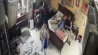 CCTV: Bootylicious Auntie Struts Naked Around The House, Hacked Security Cam Goes Viral | XXX Video on AllSex.XXX