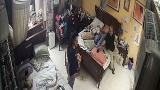 CCTV: Bootylicious Auntie Struts Naked Around The House, Hacked Security Cam Goes Viral | XXX Video on AllSex.XXX