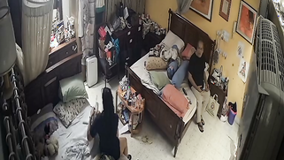 CCTV: Bootylicious Auntie Struts Naked Around The House, Hacked Security Cam Goes Viral | XXX Video on AllSex.XXX