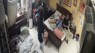 CCTV: Bootylicious Auntie Struts Naked Around The House, Hacked Security Cam Goes Viral | XXX Video on AllSex.XXX