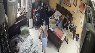 CCTV: Bootylicious Auntie Struts Naked Around The House, Hacked Security Cam Goes Viral | XXX Video on AllSex.XXX