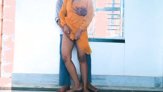 Barely Legal Desi Coed Skips Class to Deepthroat Tutor Dick and Get Fucked Raw
